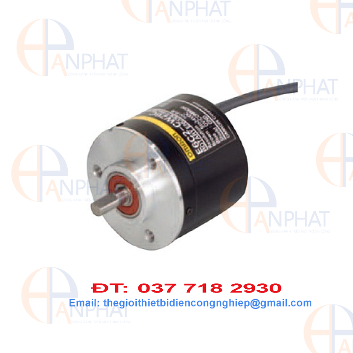 Encoder Omron E6B2-CWZ6C 500 xung (500p/r) nguồn 5-24VDC, Encoder 500 xung Omron E6B2-CWZ6C 500P/R