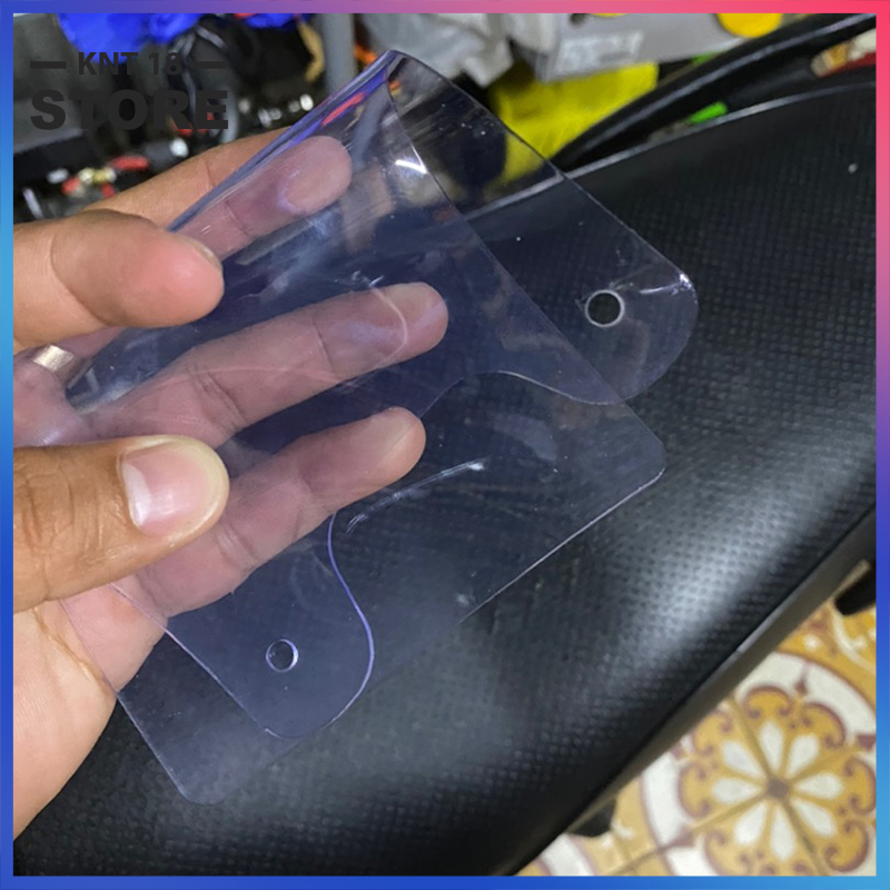 Mica Che Phuộc Dẻo Trong Suốt 2li gắn Exciter Winner Sonic Satria Raider FX chống bể