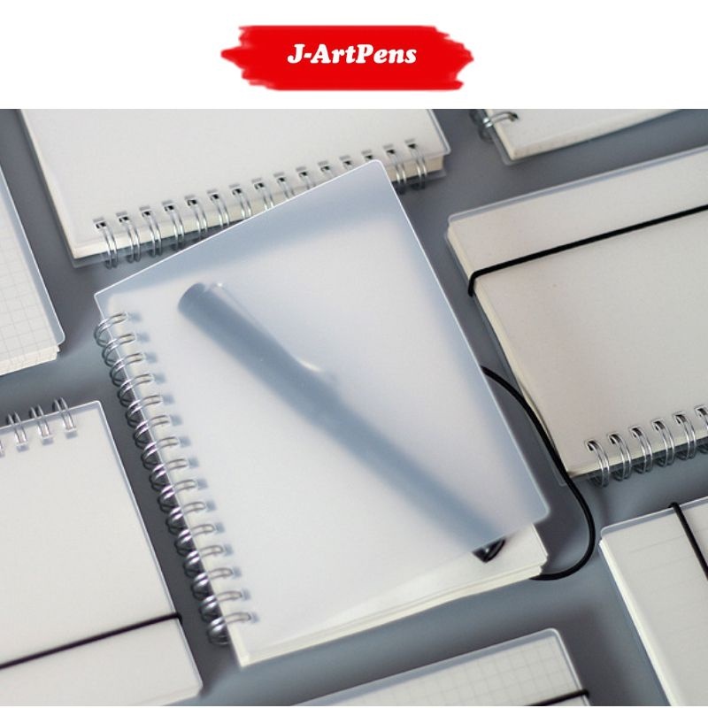 Sổ Lò Xo Basic DOTTED GRID LINE BLANK Sổ Lò Xo Bullet Journal Take Note Planner Khổ A6 A5 B5 A4 Sẵn Giấy J-ArtPens