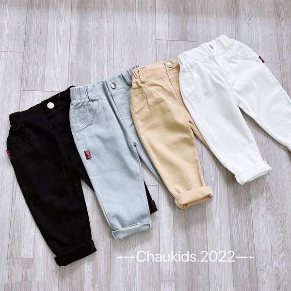 QUẦN KAKI TRƠN 4 MÀU NHÍ - QKT4M
