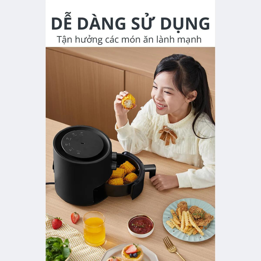Nồi chiên không dầu Mishio MK320