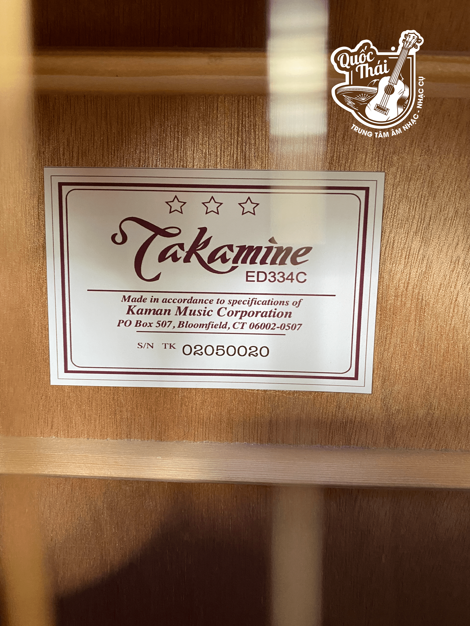 Đàn Guitar Acoustic Takamine ED334CEQ