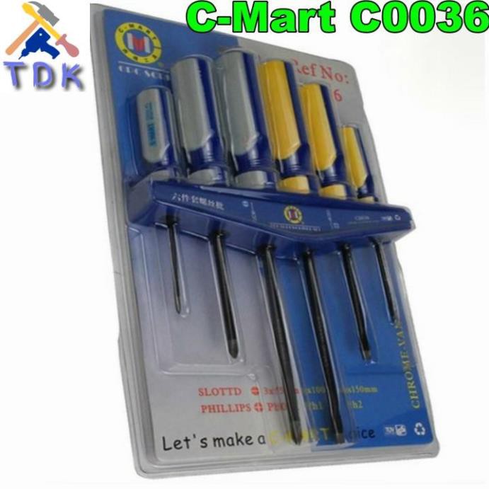 Bộ vít C-Mart C0036 6 cây