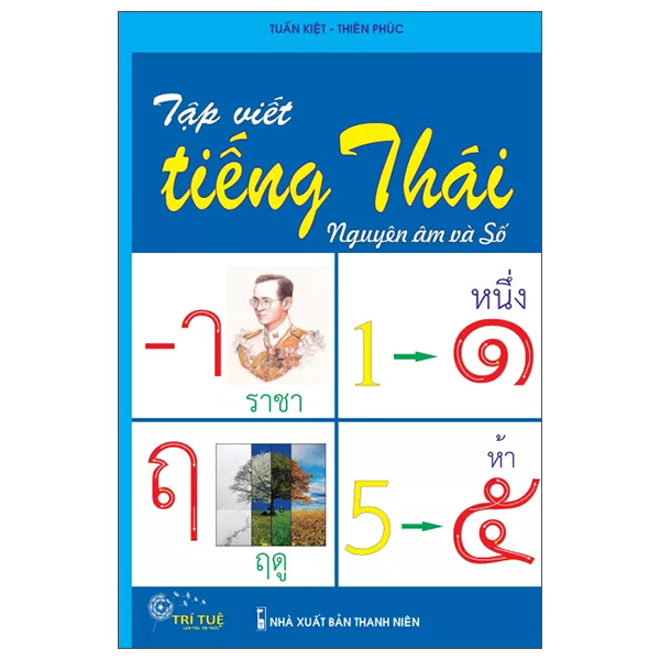 Fahasa - tập viết tiếng thái - nguyên âm và số