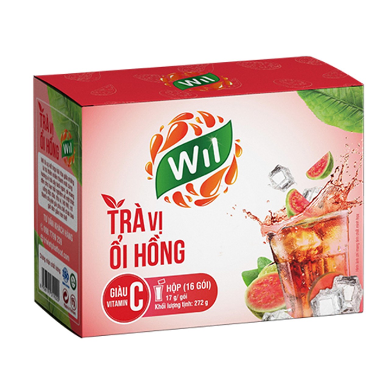 Trà ổi hồng wil hộp 272g