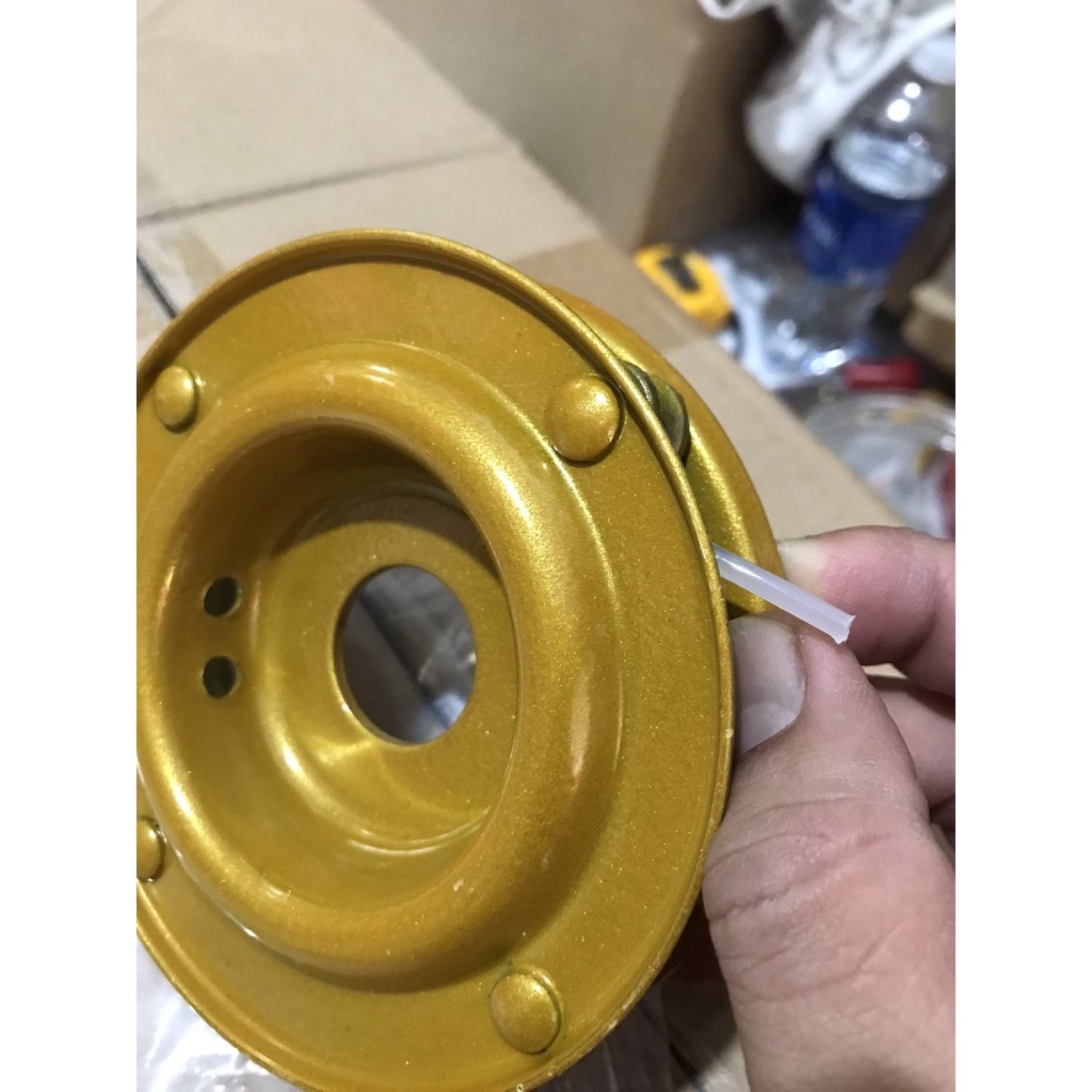 Bát cước, mâm cước cắt cỏ Lò So cải tiến - Ổ cước cắt cỏ 4 chấu con lăn chống đứt gãy cước