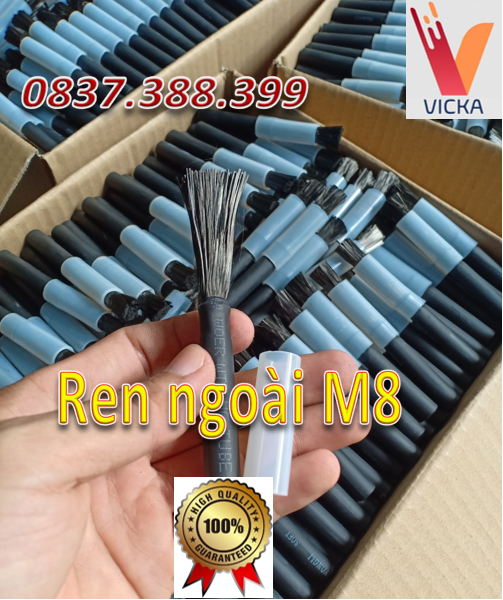 [HCM]Chổi tẩy mối hàn Inox điện hóa(REN NGOÀI M8)