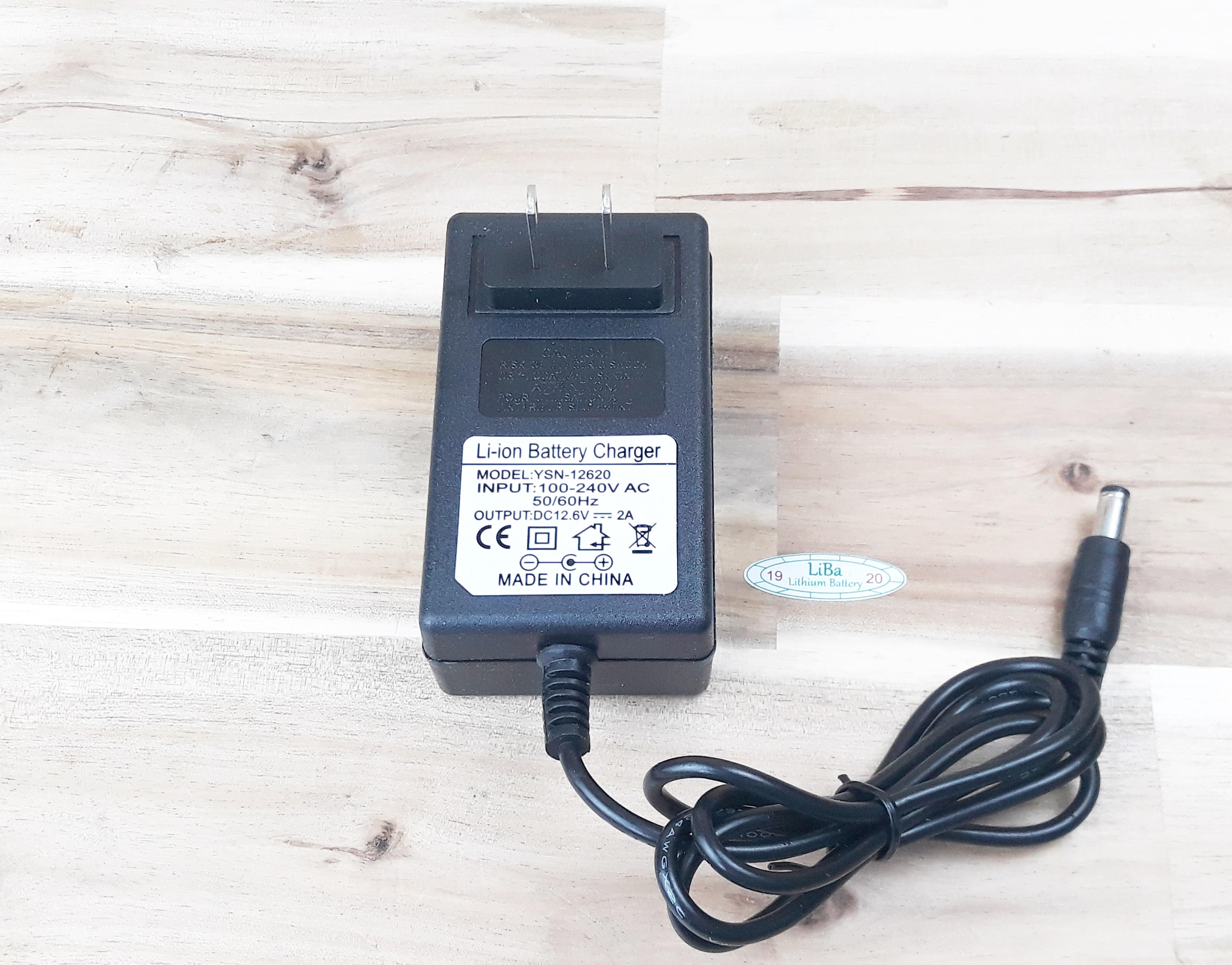 Sạc chuyên dụng pin lithium 12.6v dòng sạc 1a 2a 3a 8a _ liba