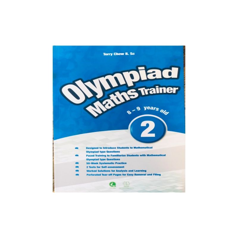 Sách olympiad maths trainer 2, toán lớp 2 - nhà sách á châu books
