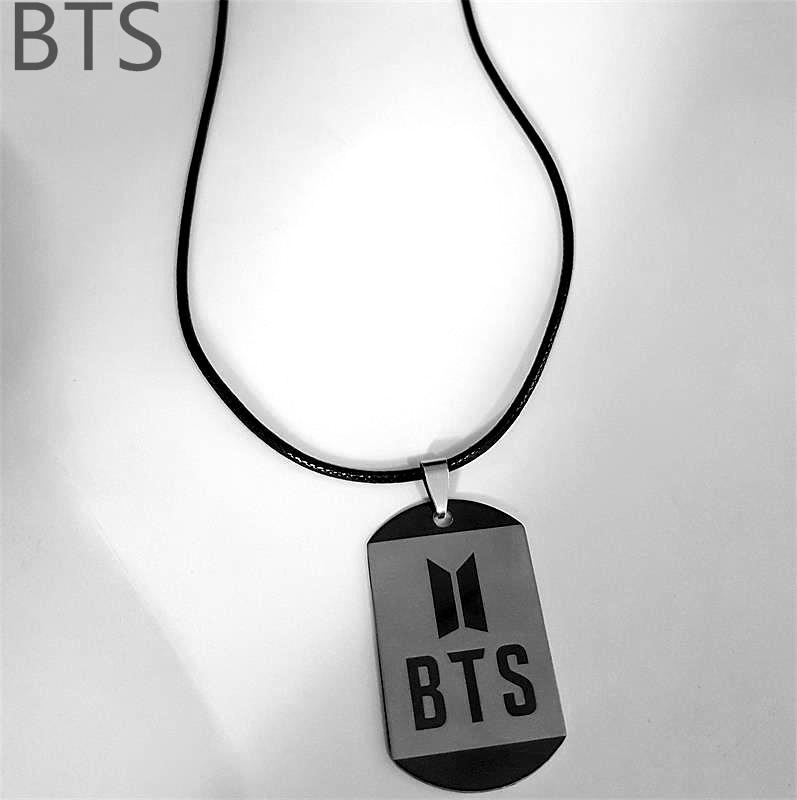 [HCM]Dây chuyền (vòng cổ) dây da BTS tên và ngày sinh