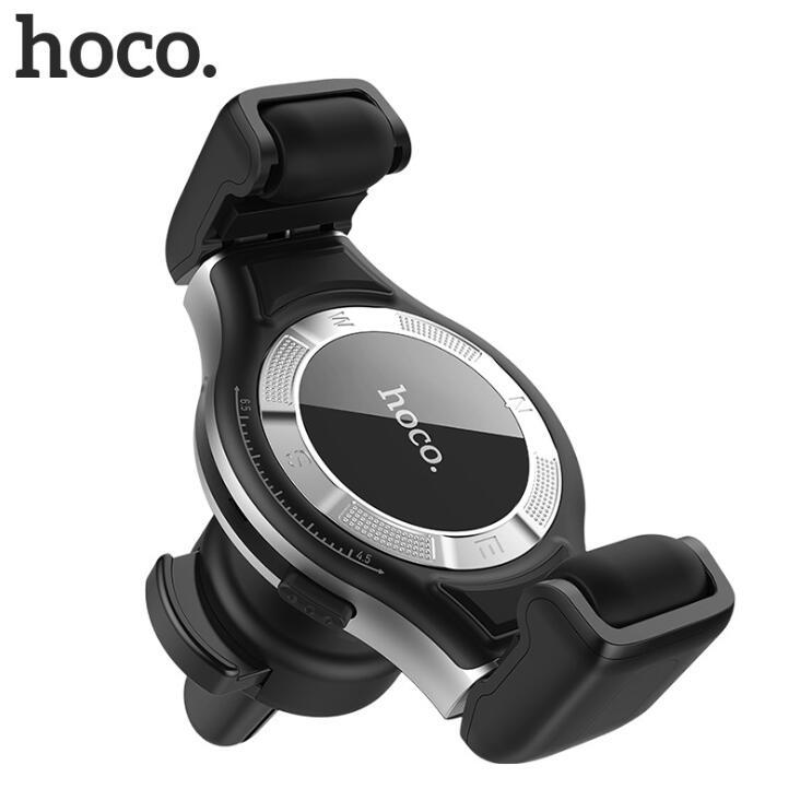 Giá đỡ điện thoại kiêm sạc không gắn hốc gió ô tô, xe hơi nhãn hiệu Hoco S1