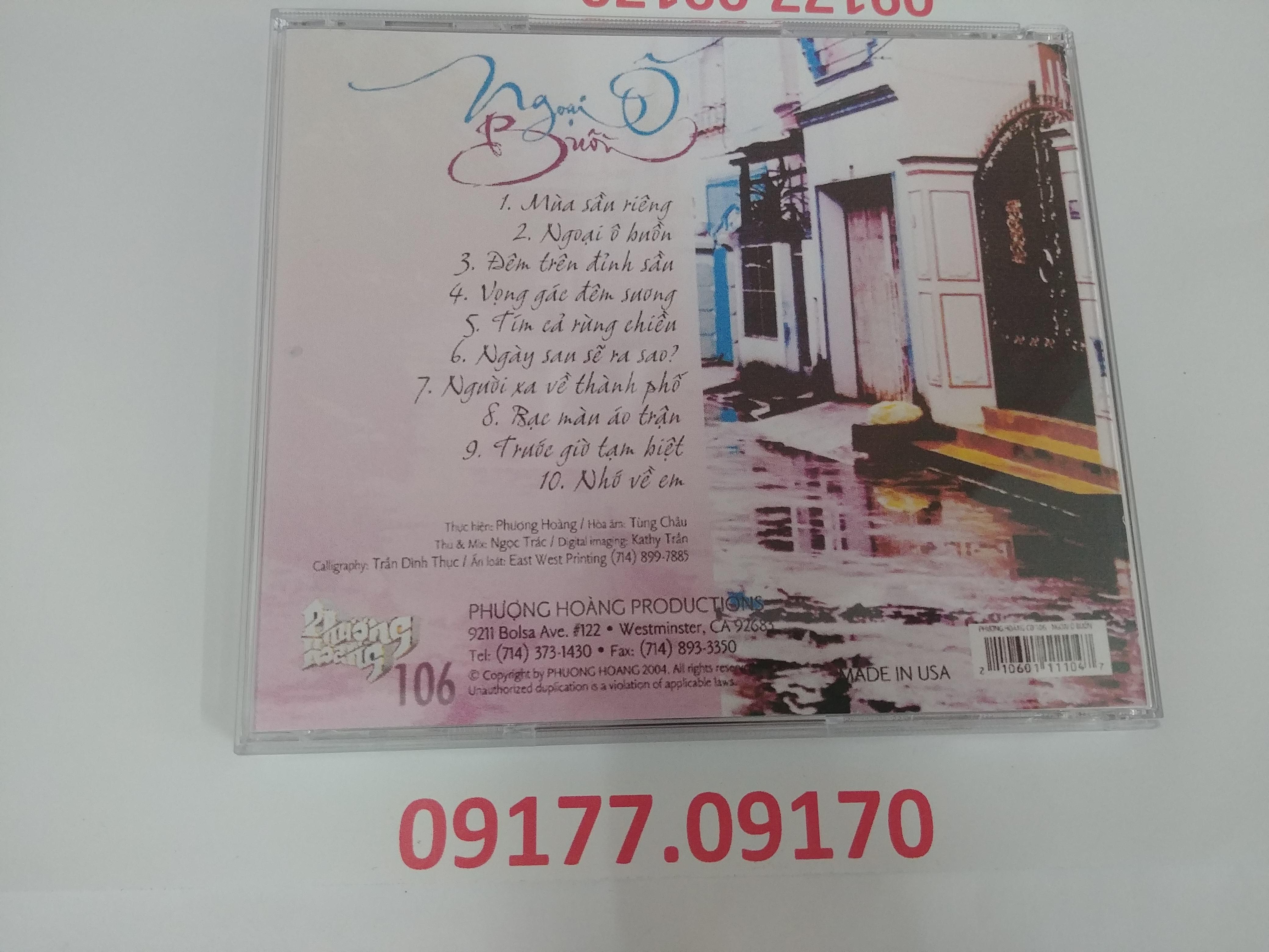 [HCM]CD Ngoại Ô Buồn - Trường Vũ PH106