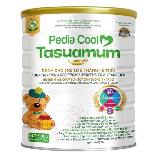 [ CHÍNH HÃNG  ] Sữa bột Pedia Cool Tasuamum 900g