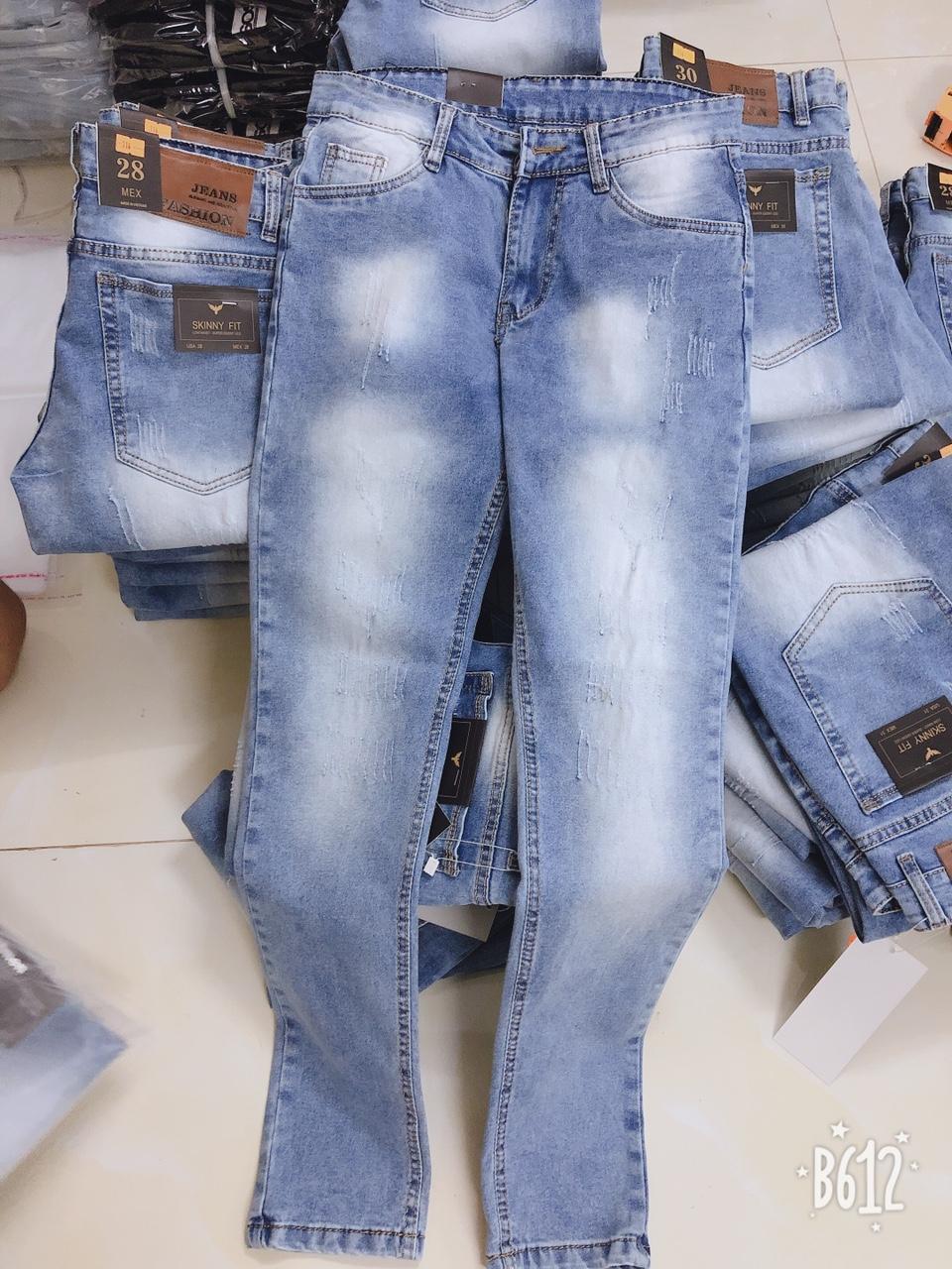 QUẦN JEAN NAM XANH NHẠT 114 SOE