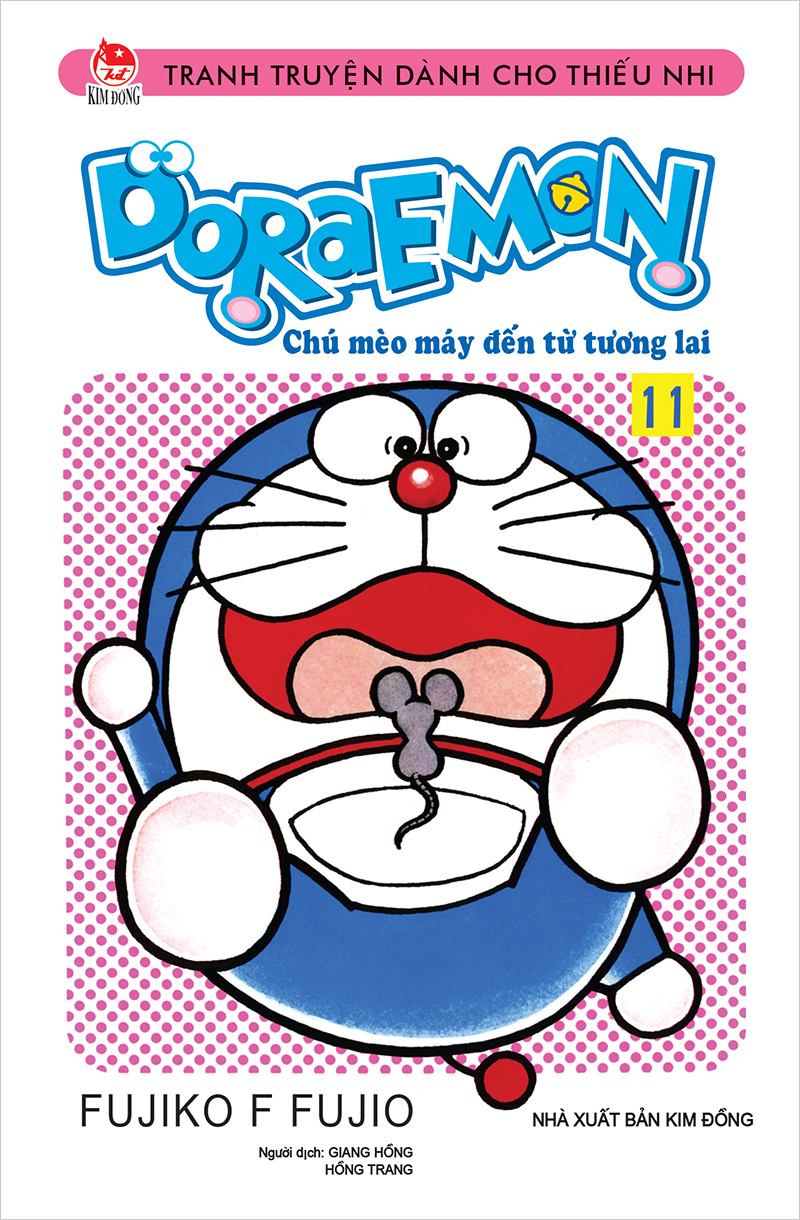 Tập 11 của bộ truyện ngắn Doraemon do nhà xuất bản Kim Đồng phát hành sẽ đưa các bạn đến thế giới kỳ diệu của chú mèo máy Doraemon và những người bạn. Đọc truyện thật vui và cùng khám phá nào!