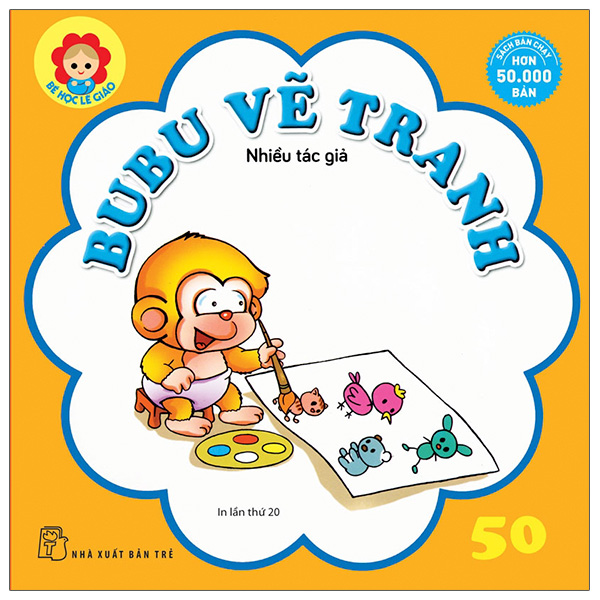 Fahasa - bé học lễ giáo - bubu tập 50: vẽ tranh
