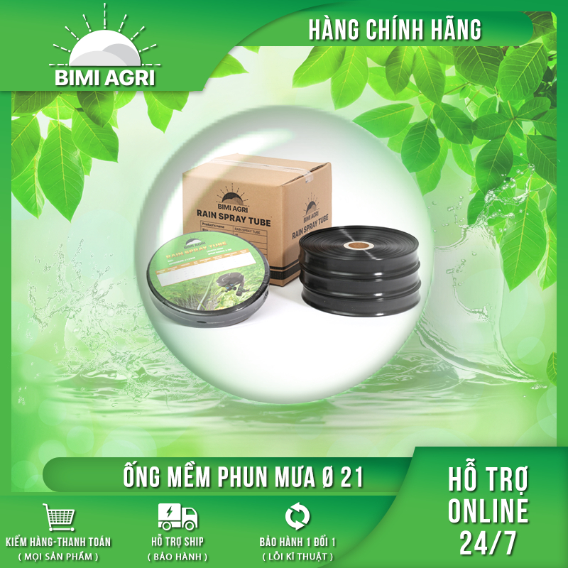 Ống Mềm Phun Mưa Phi 21-27-34-42