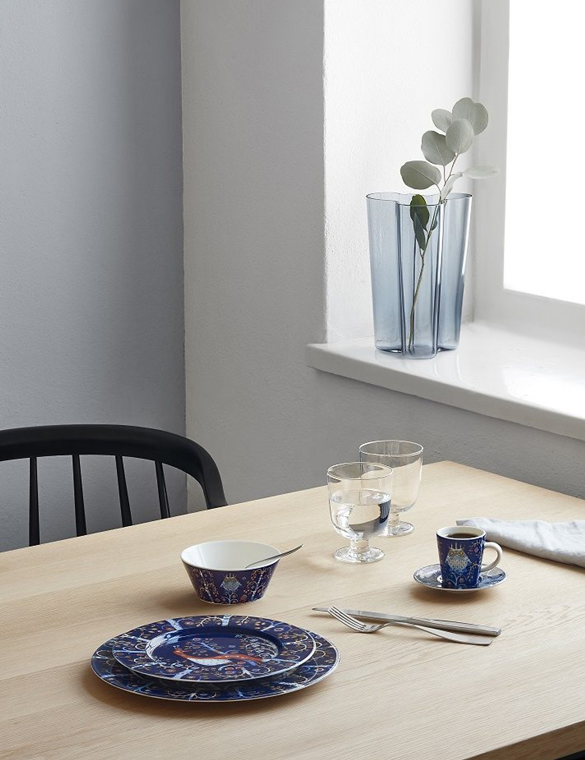 Đĩa sứ Taika đường kính 22cm Iittala