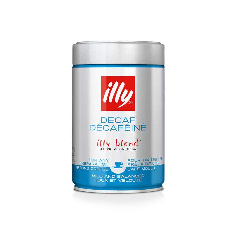 CÀ PHÊ BỘT ILLY COFFEE DECAFFEINATED MEDIUM ROASTED- 250GR GROUND