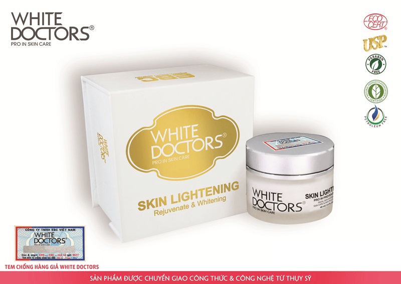 Kem WHITE DOCTORS làm trắng da & chống lão hóa 40ml
