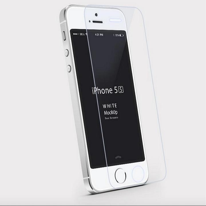 Kính cường lực màn hình Iphone 5/5S (trong suốt)