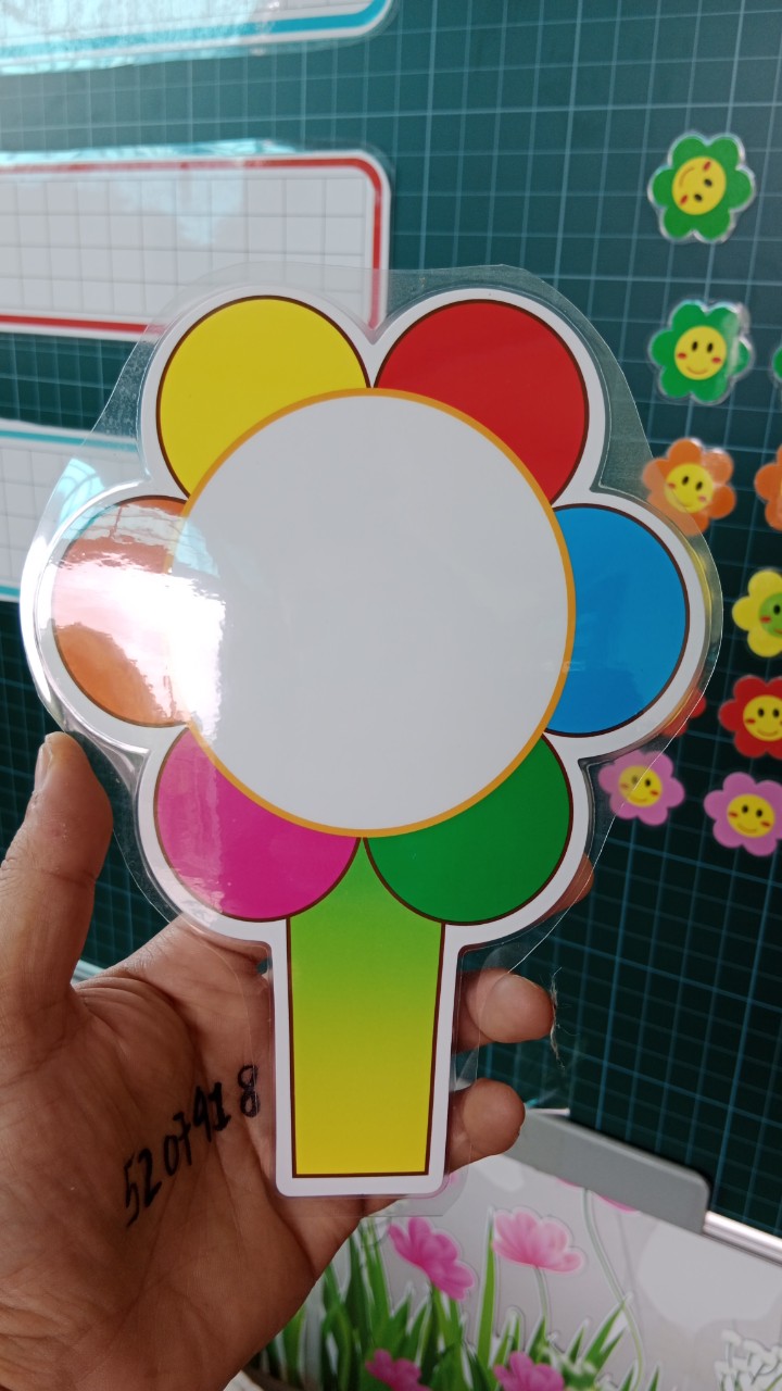 Thẻ ghi đáp án - khổ A5 ép plastic, Giáo cụ dạy học cho giáo viên khối tiểu học