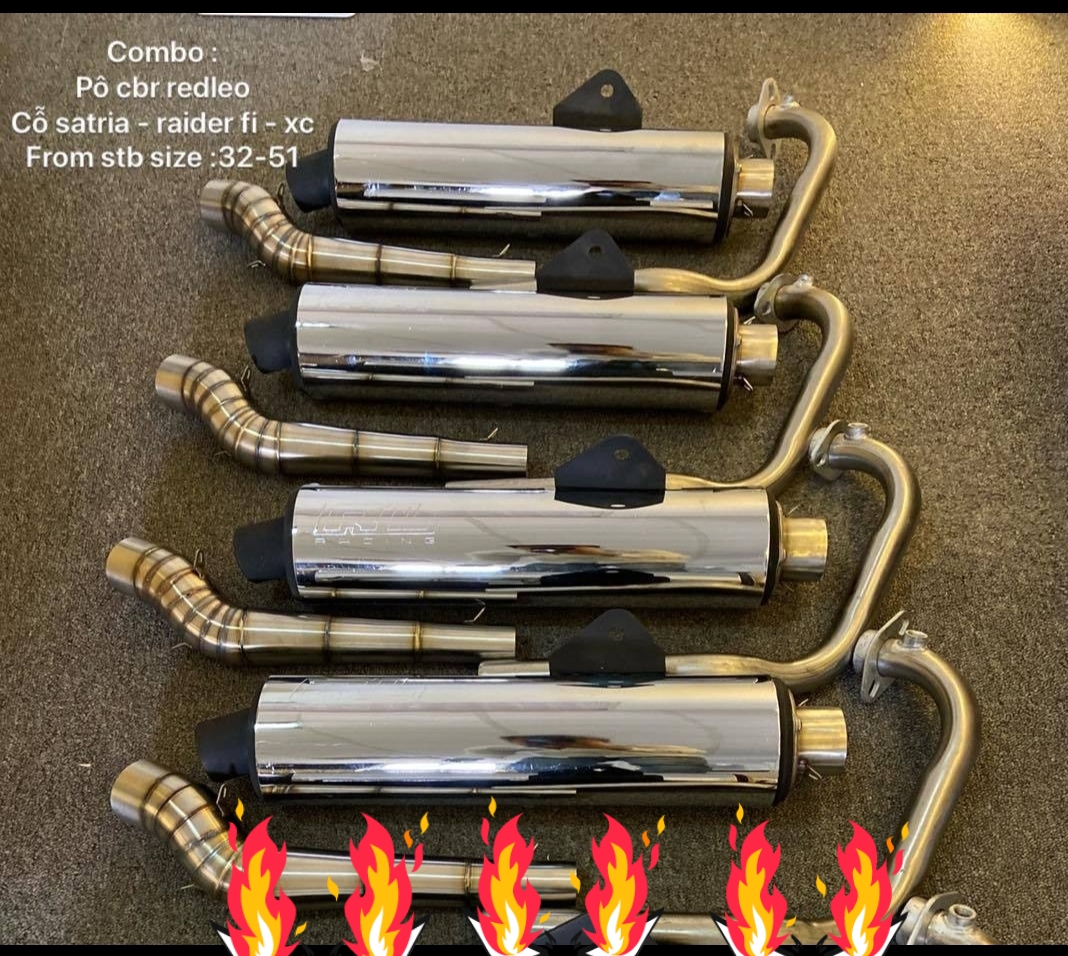 PÔ REDLEO FULL CỔ RAIDER SATRIA GSX150 FZ150i TFX150