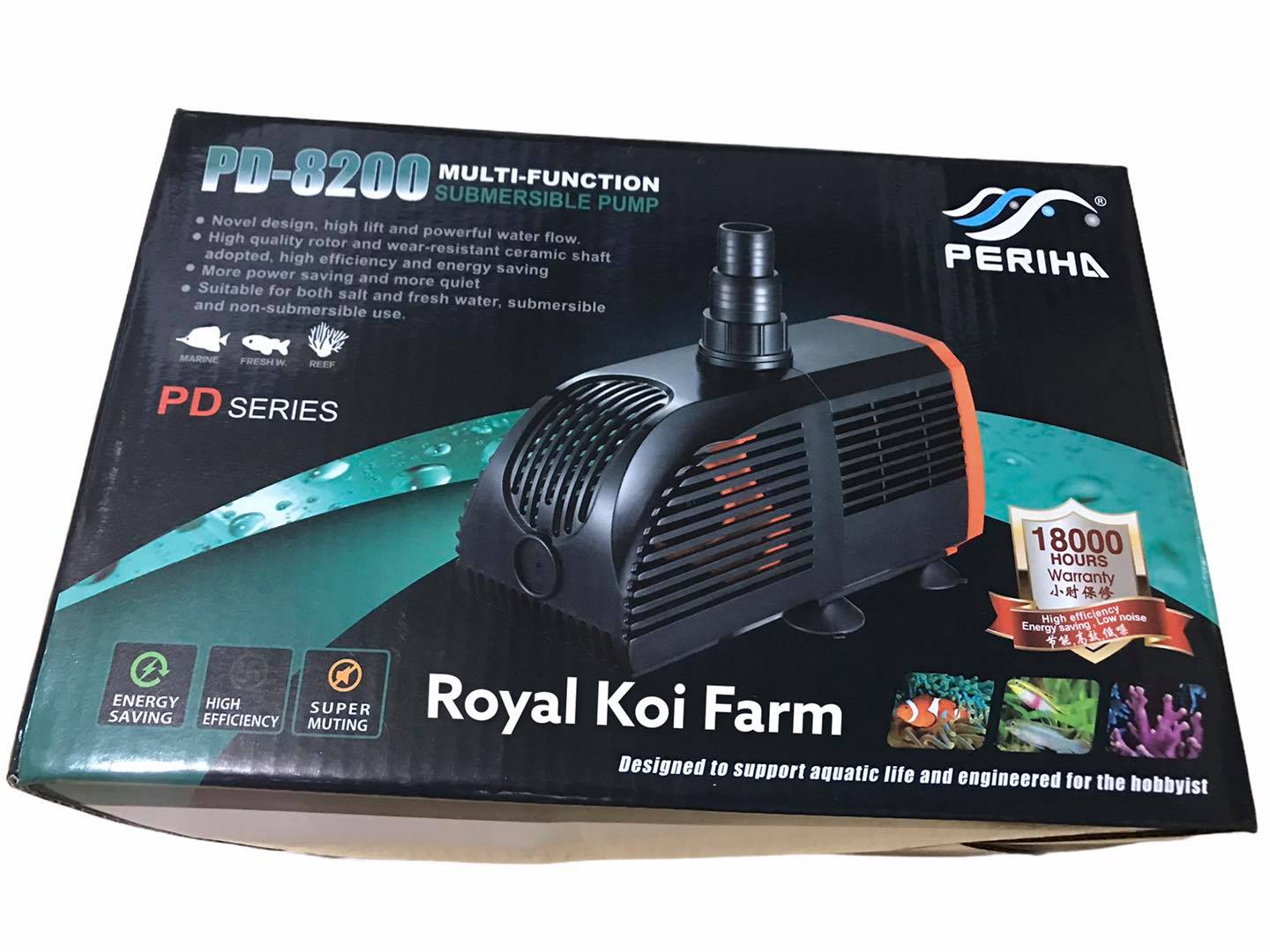 Máy bơm Periha PD 8200 65w cao 3.8m phi 25-31mm