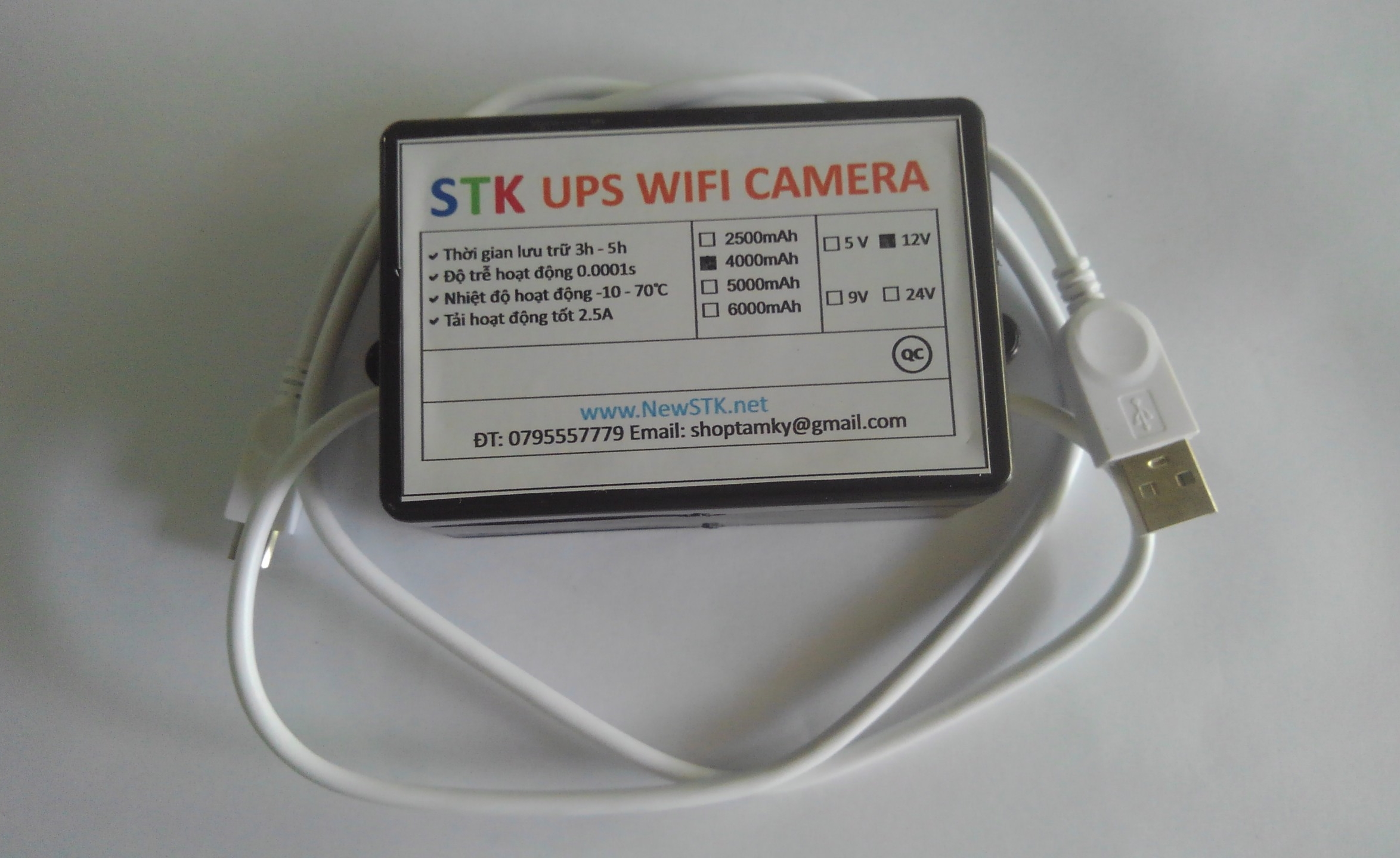 Nguồn dự phòng cho camera Imou 5V