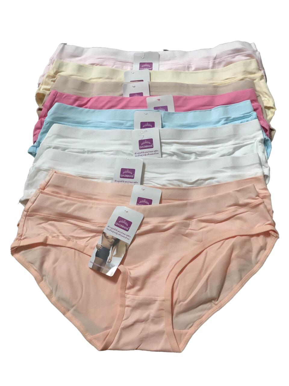 Bộ 8 quần lót nữ Thái Lan TL.889 phom to thích hợp 50 - 65kg, thiết kế ôm sát vòng 3, giúp định hình và tạo nét quyến rũ, gợi cảm