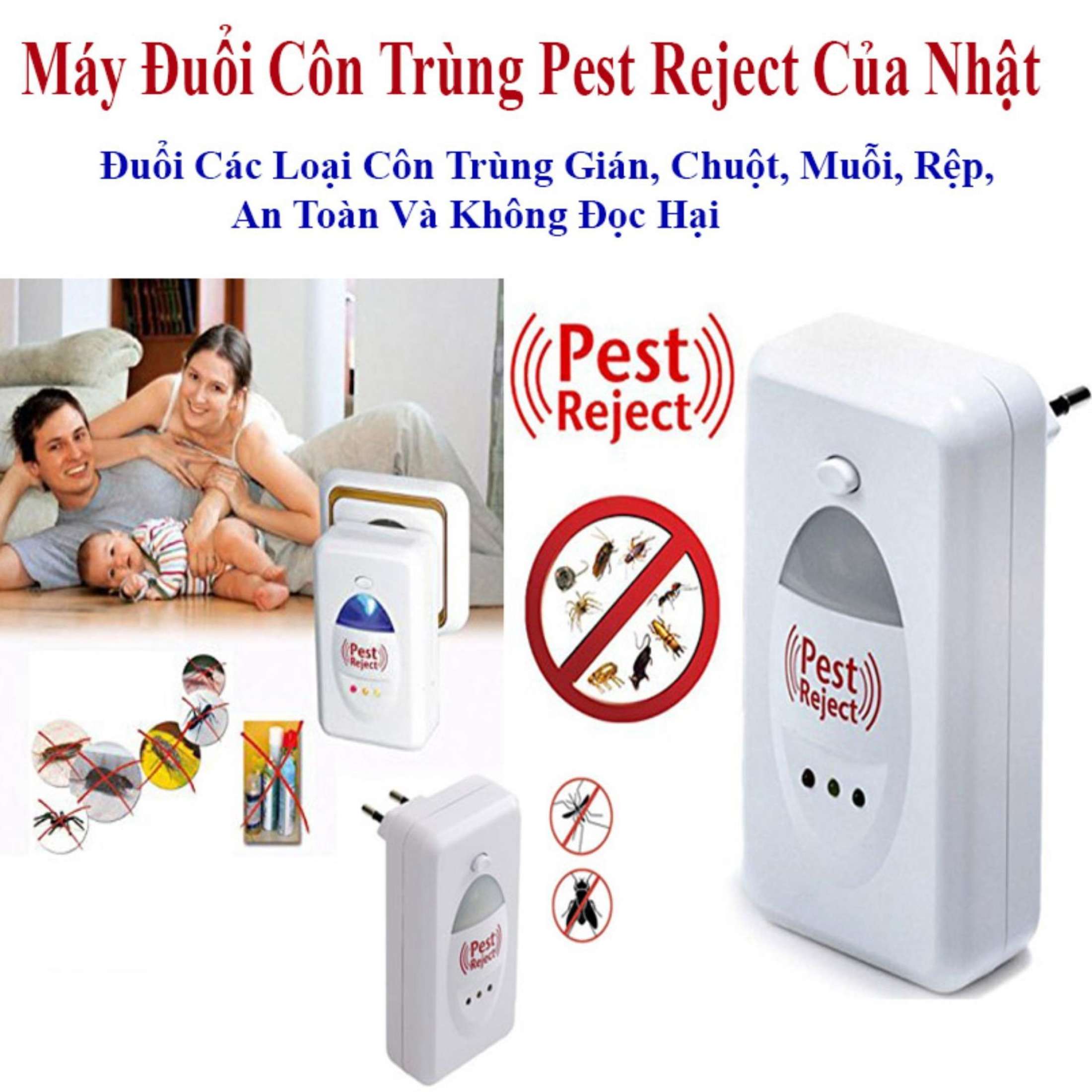 Máy đuổi muỗi, côn trùng Repeller, Đuổi Chuột Bằng Sóng Siêu Âm Đuổi Muỗi, Côn Trùng Pests Rejects, Sát thủ đuổi muỗi dán chuột cao cấp, an toàn cho mọi người,dùng sóng âm đuổi côn trùng hiệu quả 100%