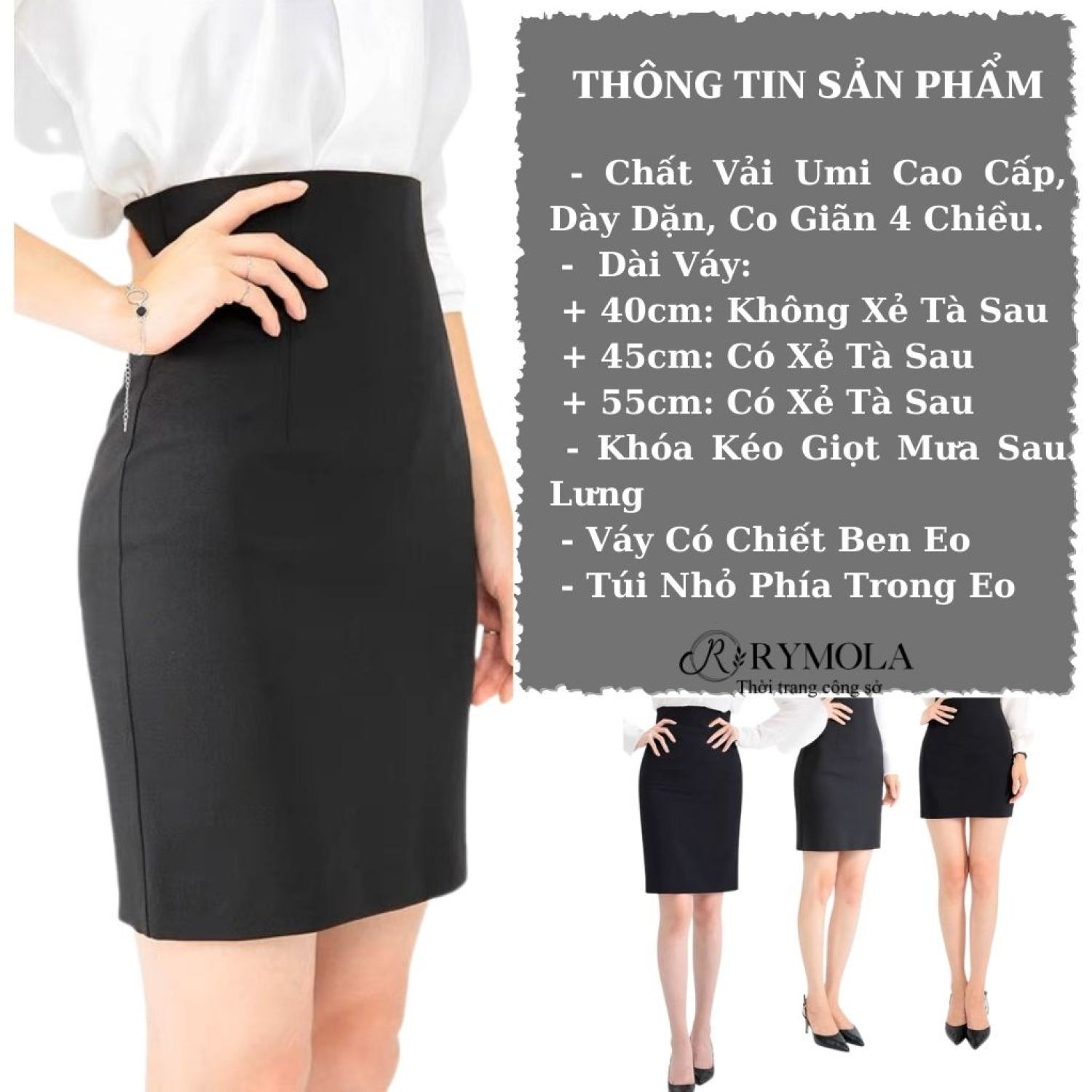 Chân váy nữ bút chì công sở dáng dài co giãn 4 chiều ( đầm cao cấp ) |  Shopee Việt Nam