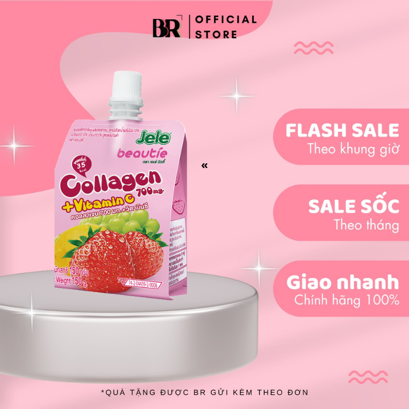 Nước Ép Trái Cây Thạch Jele Beautie 150g