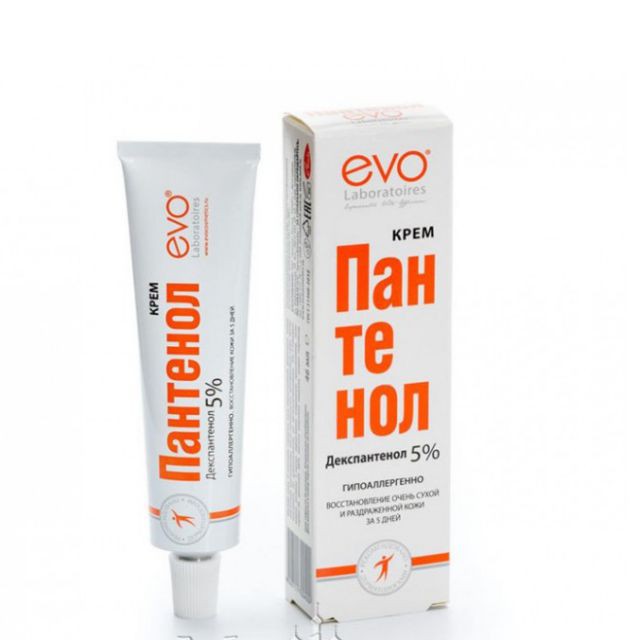 Kem b5 panthenol evo bôi bỏng, dưỡng ẩm phục hồi da