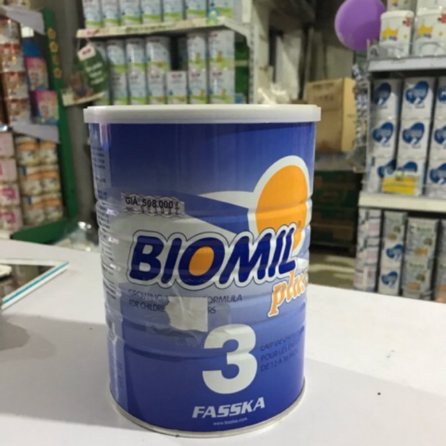 Sữa Biomil Plus số 3 800g chính hãng Date moi nhất