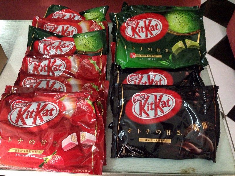 BÁNH KITKAT NỘI ĐỊA NHẬT ĐỦ VỊ
