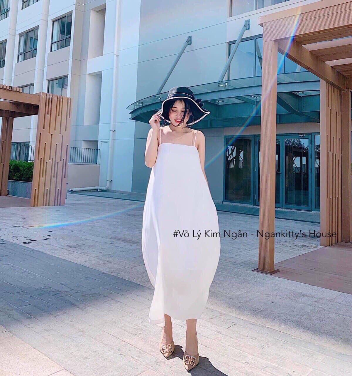 ĐẦM MAXI SUÔNG 2 DÂY