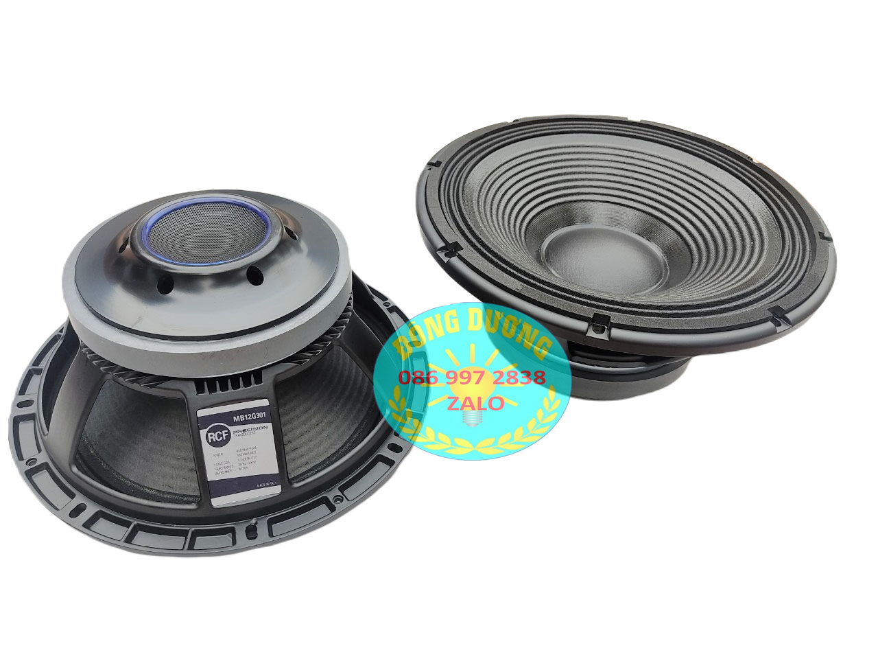LOA BASS 3 TẤC RCF NHẬP KHẨU TỪ 190 BÍCH LỒI - BASS CỰC CĂNG TIẾNG CHẮC - GIÁ 1 CHIẾC - CỦ LOA RỜI
