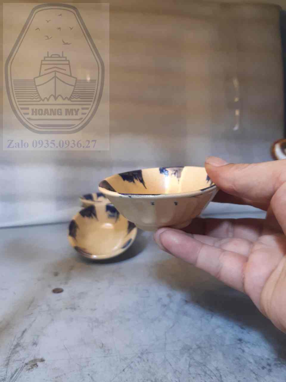Chén nước chấm, bèo lòng sâu 30 cái đã xử lý lán