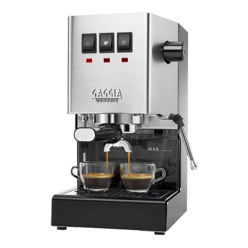 Máy Pha Cà Phê Gaggia Classic Evo – Thiết Kế Nhỏ Gọn, Chất Lượng Italy, Công Suất Pha 150 Ly/Ngày
