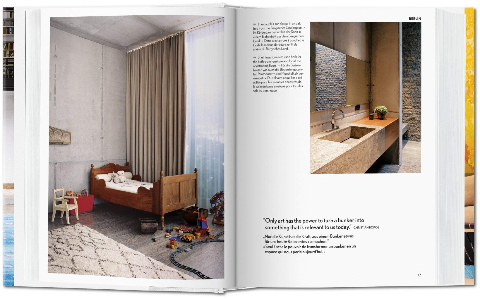 Artbook - Sách Tiếng Anh - 100 Interiors Around the World
