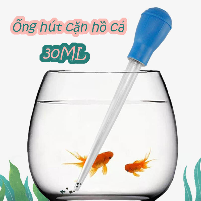 Ống hút cặn hồ cá, ống hút phân cá 30ML