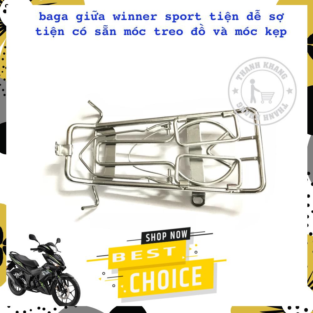 baga winner giữa inox xe sport trắng Thanh Khang 006001175