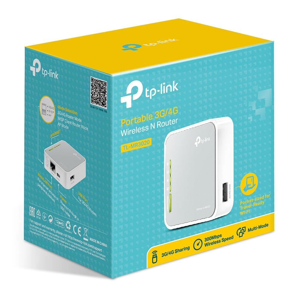 (BẢO HÀNH CHÍNH HÃNG 1 ĐỔI 1 TRONG VÒNG 2 NĂM) Cục phát wifi di động từ USB 3G TP-Link TL-MR3020