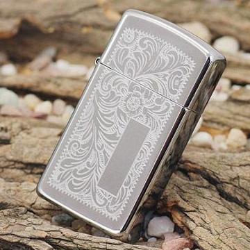 Zippo 1652 - Zippo Slim Venetian High Polish Chrome