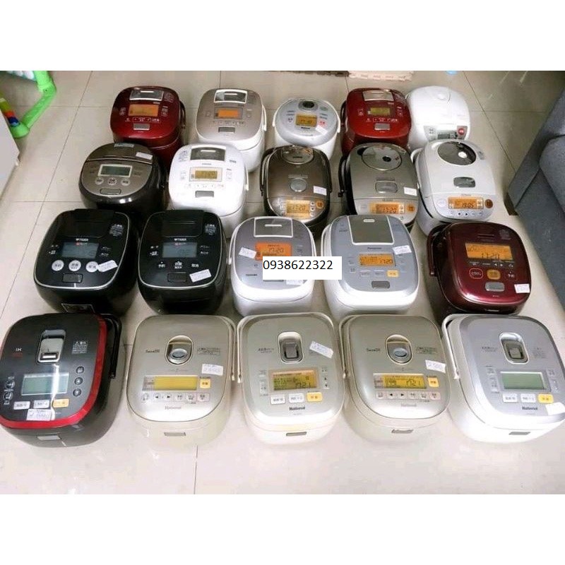 [1L Sale] Nồi cơm điện nội địa Nhật cao tần Tiger 2 bi