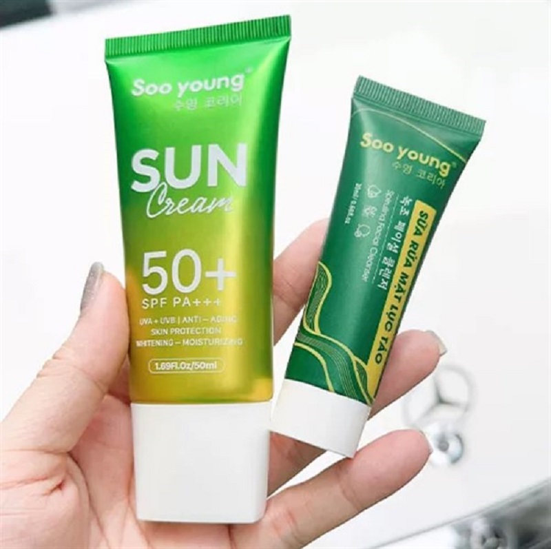 Kem Chống Nắng Mặt Vật Lý Soo Young 50ml