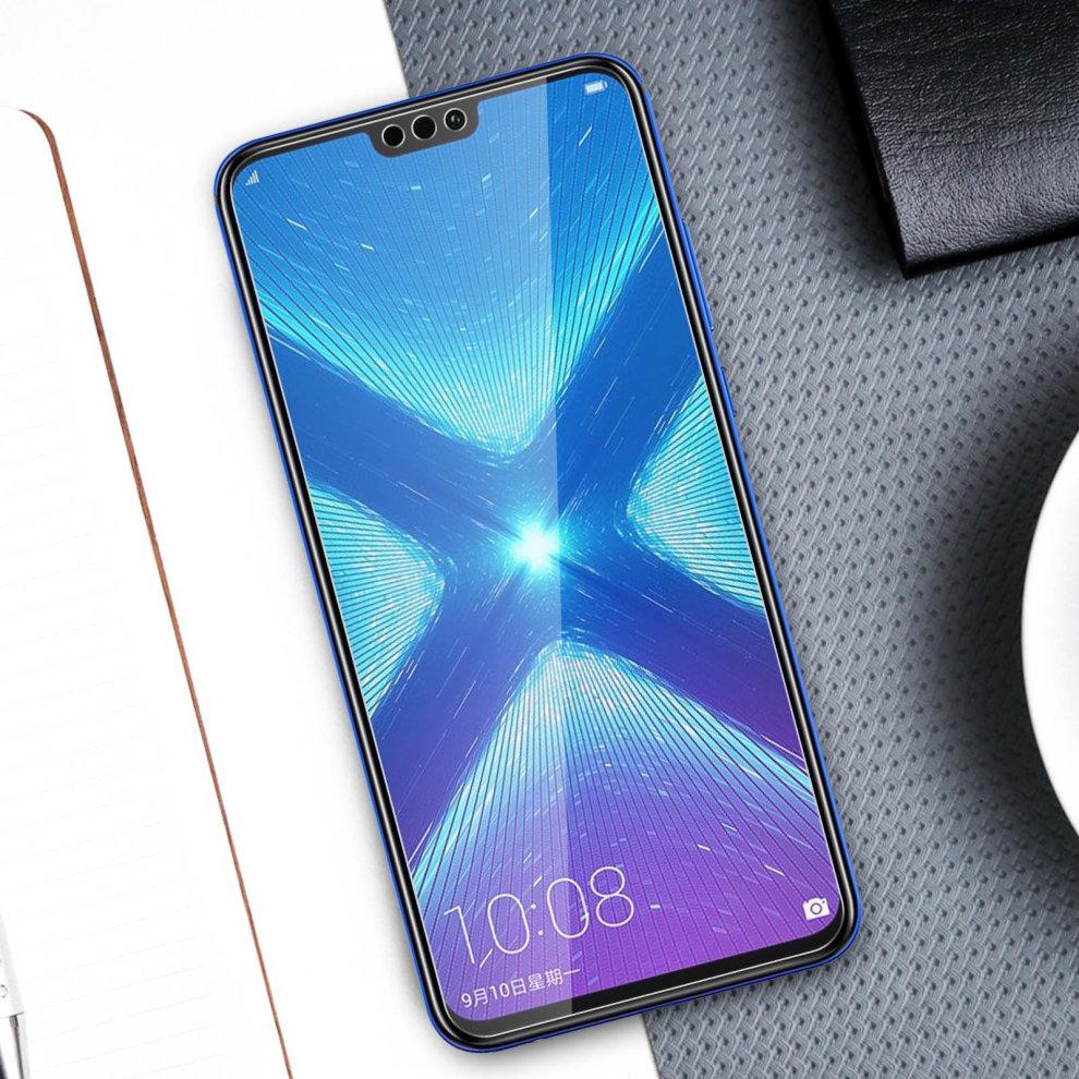 Kính cường lực trong suốt Honor 8x (Kèm miếng lau)
