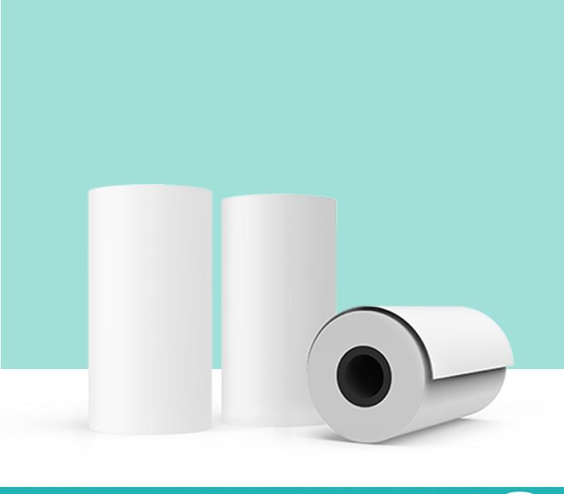 Combo 10 cuộn giấy in nhiệt khổ K57 x 45 (57mm x 45mm) dành cho máy in bill khổ nhỏ