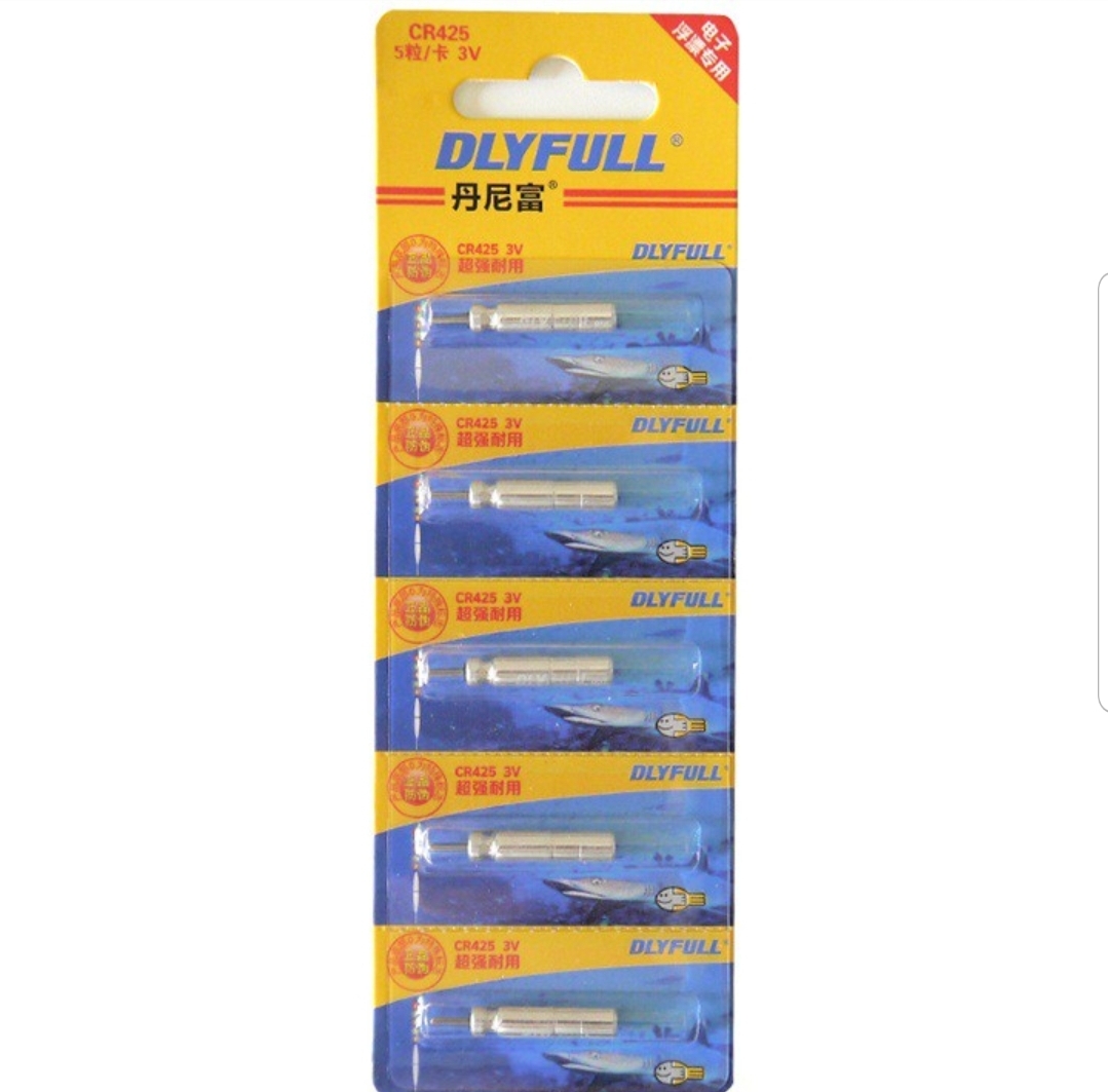 Vỉ 5 viên pin câu đài CR425